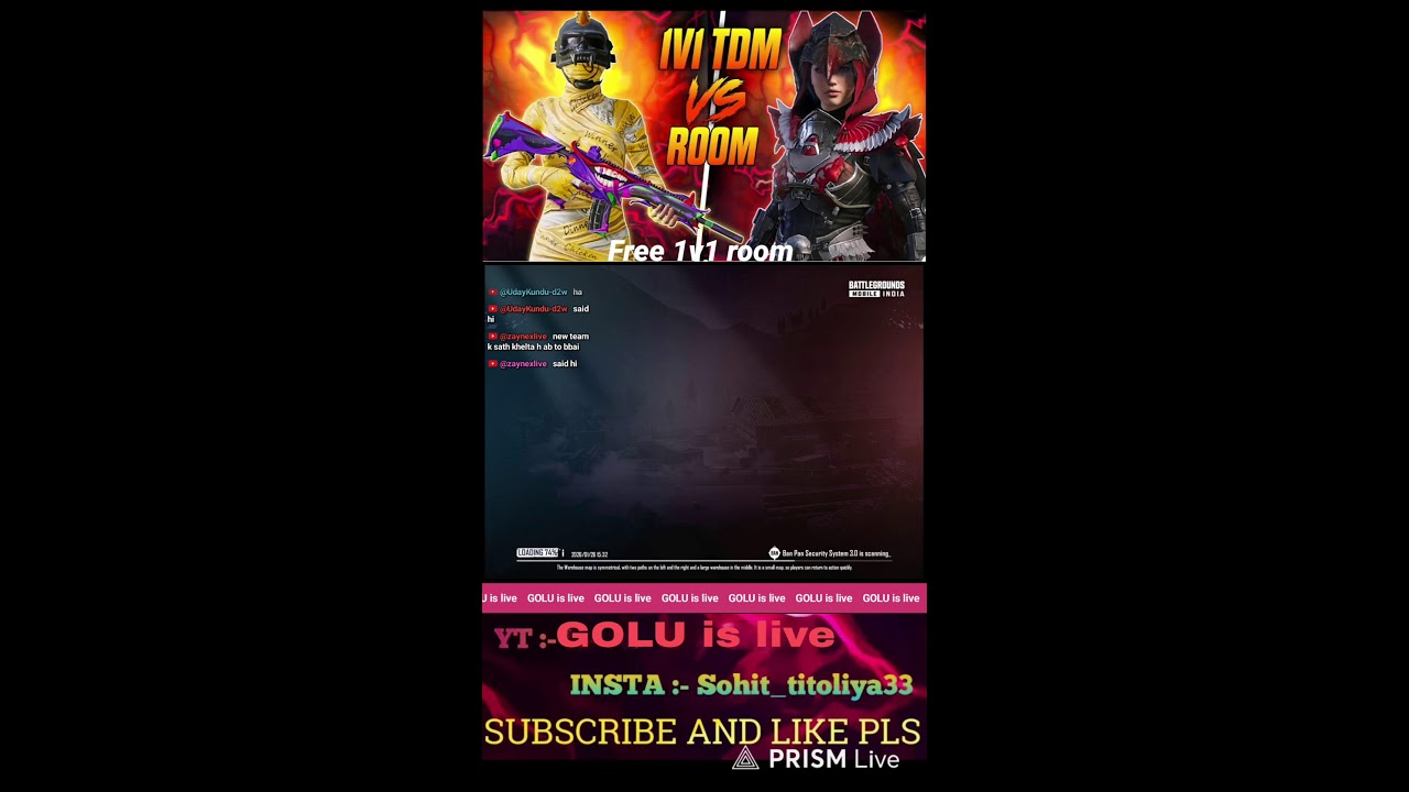 rush gameplay solo vs squad fast gameplay Golu is live every movement 🔥🔥