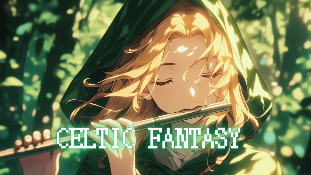 Celtic Fantasy Music - Peaceful Flute in a Mystical Forest Realm / Medieval Mix for Work & Study