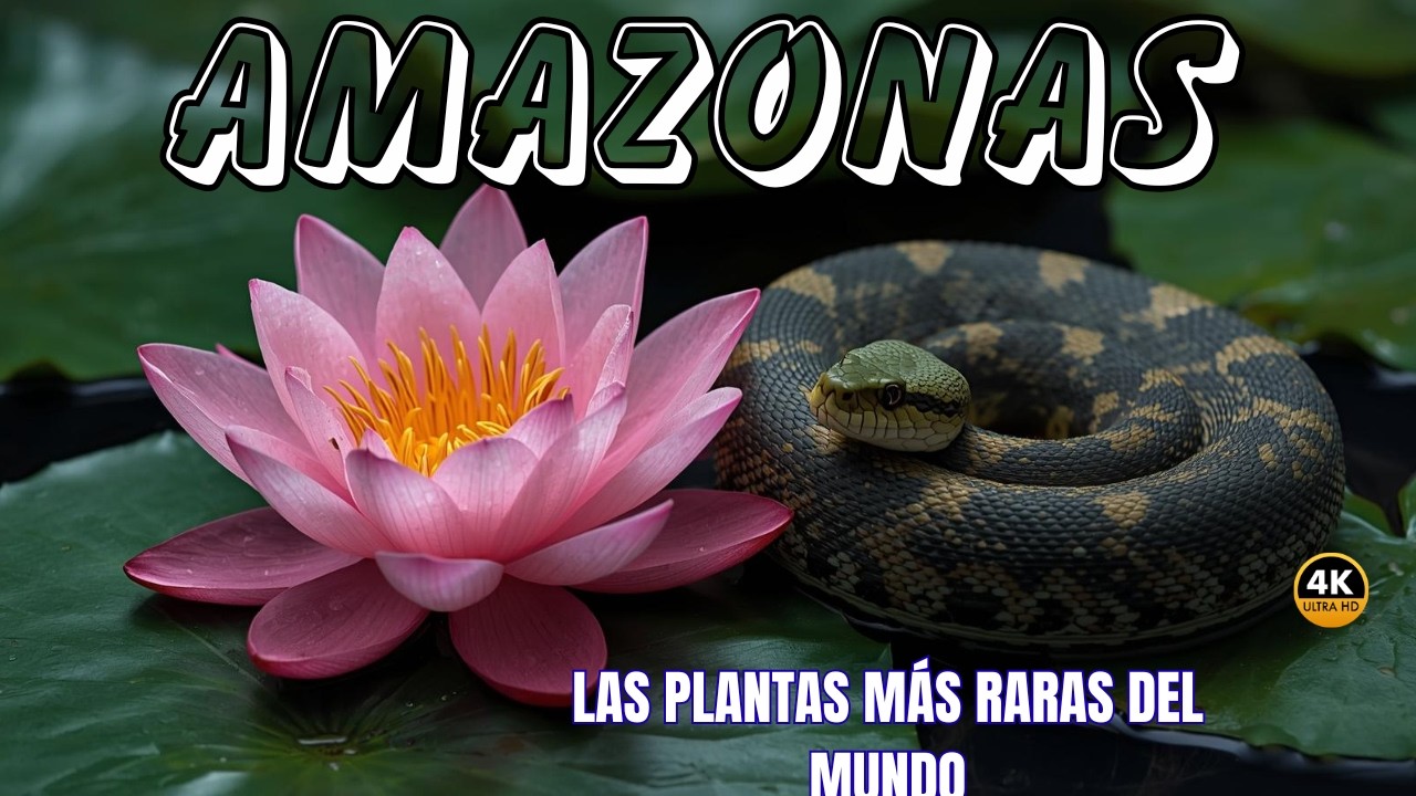 AMAZONAS: Paraíso de PLANTAS Hermosas y Exóticas | Documental Episodio 1