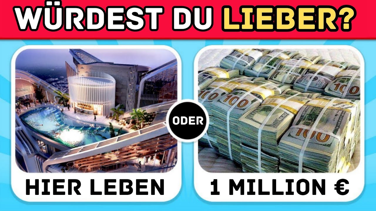 Würdest du Eher…? Luxus edition 🛥️💸 Quiz Spiel