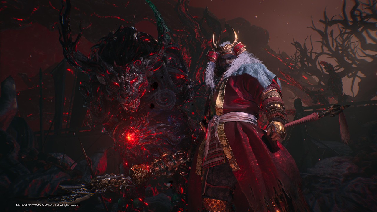 Boss Fight Takeda Shingen NO DAMAGE Cutscene Nioh 3 Ps 5.