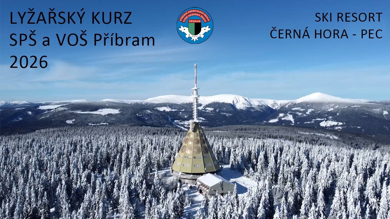 Lyžařský kurz 2026 │SkiResort Černá Hora - Pec │SPŠ a VOŠ Příbram