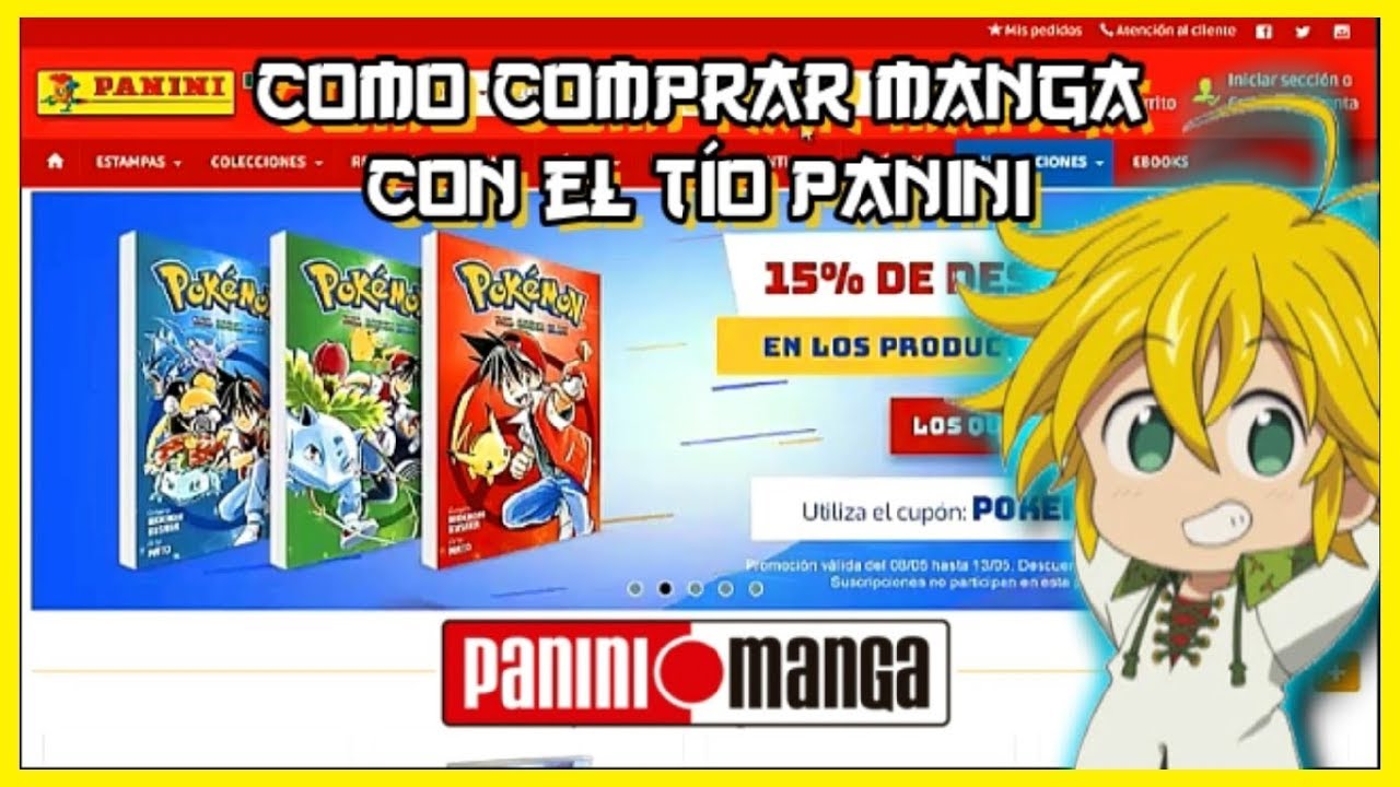 Como comprar Manga en la Tienda Online de Panini México 🔴