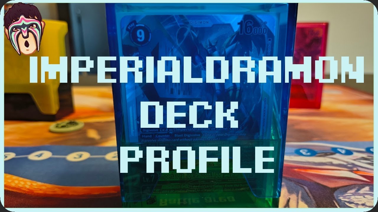 Digimon Card Game: Imperialdramon (B/G) Deck Profile [⚡Team Thunder⚡]