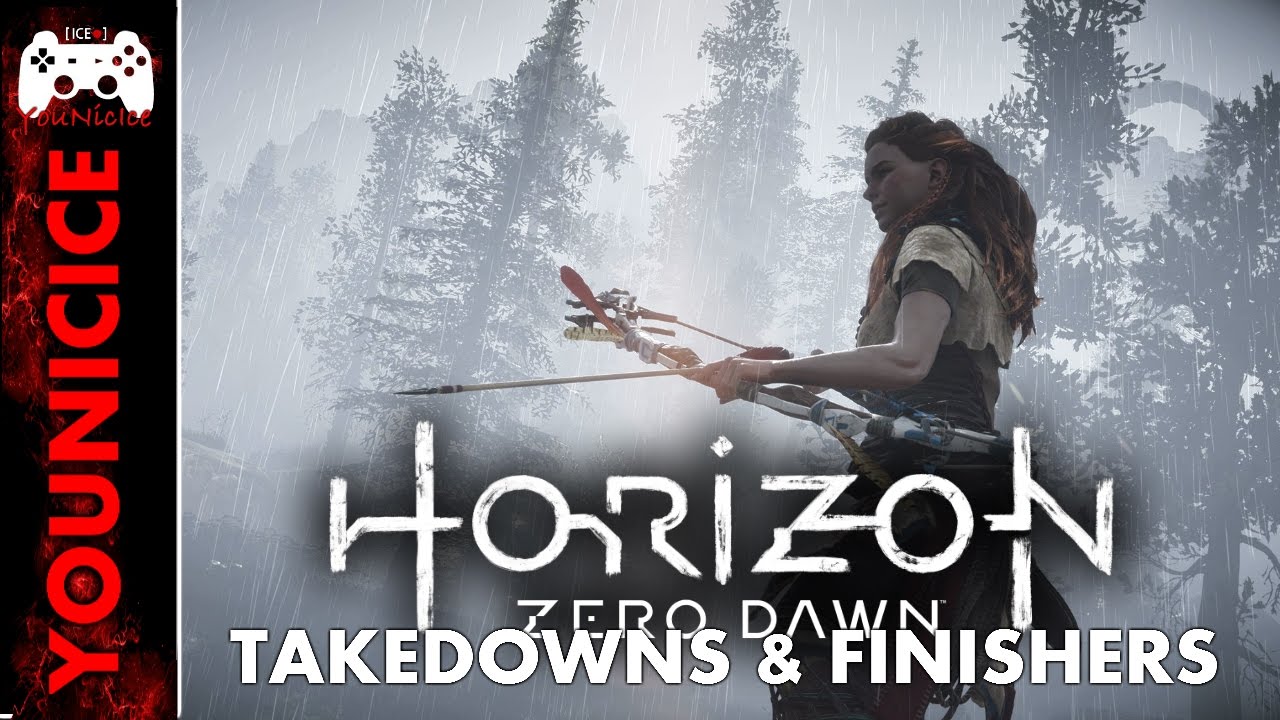 Horizon Zero Dawn Takedowns & Finishers | Finishing Moves | Combat Moves | Silent Strike Part 1