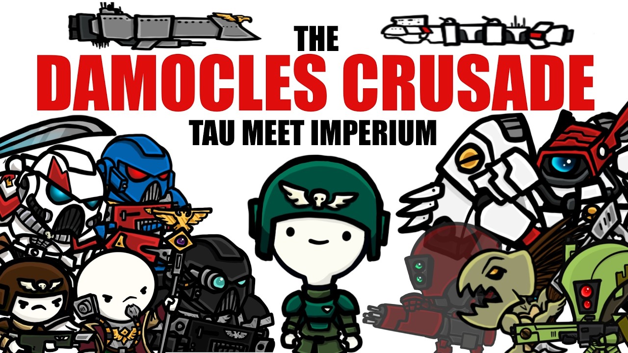 DAMOCLES CRUSADE: First Imperial and Tau War| Warhammer 40k Lore