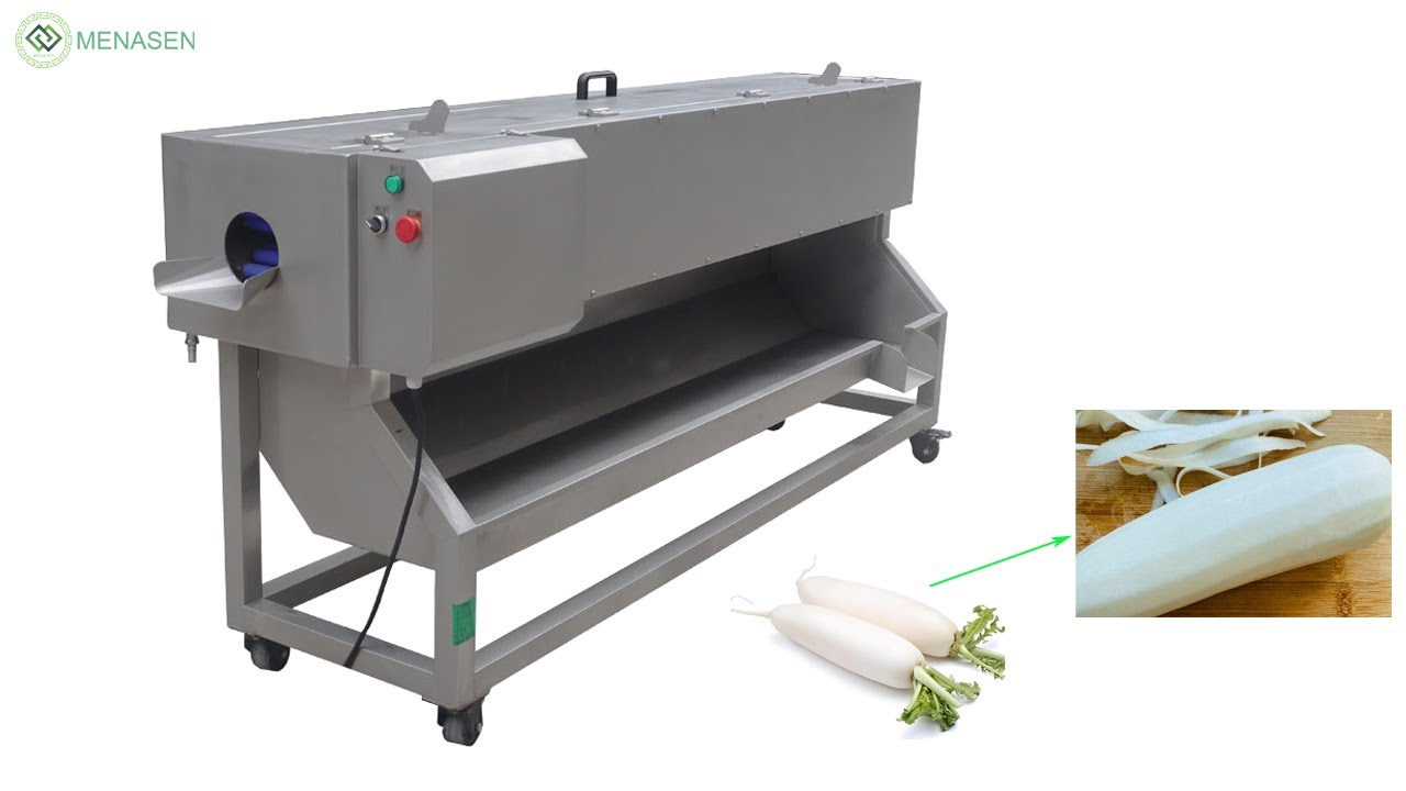 MNS-XP11 Electric Automatic Carrot White Radish Peeling Machine Peeler