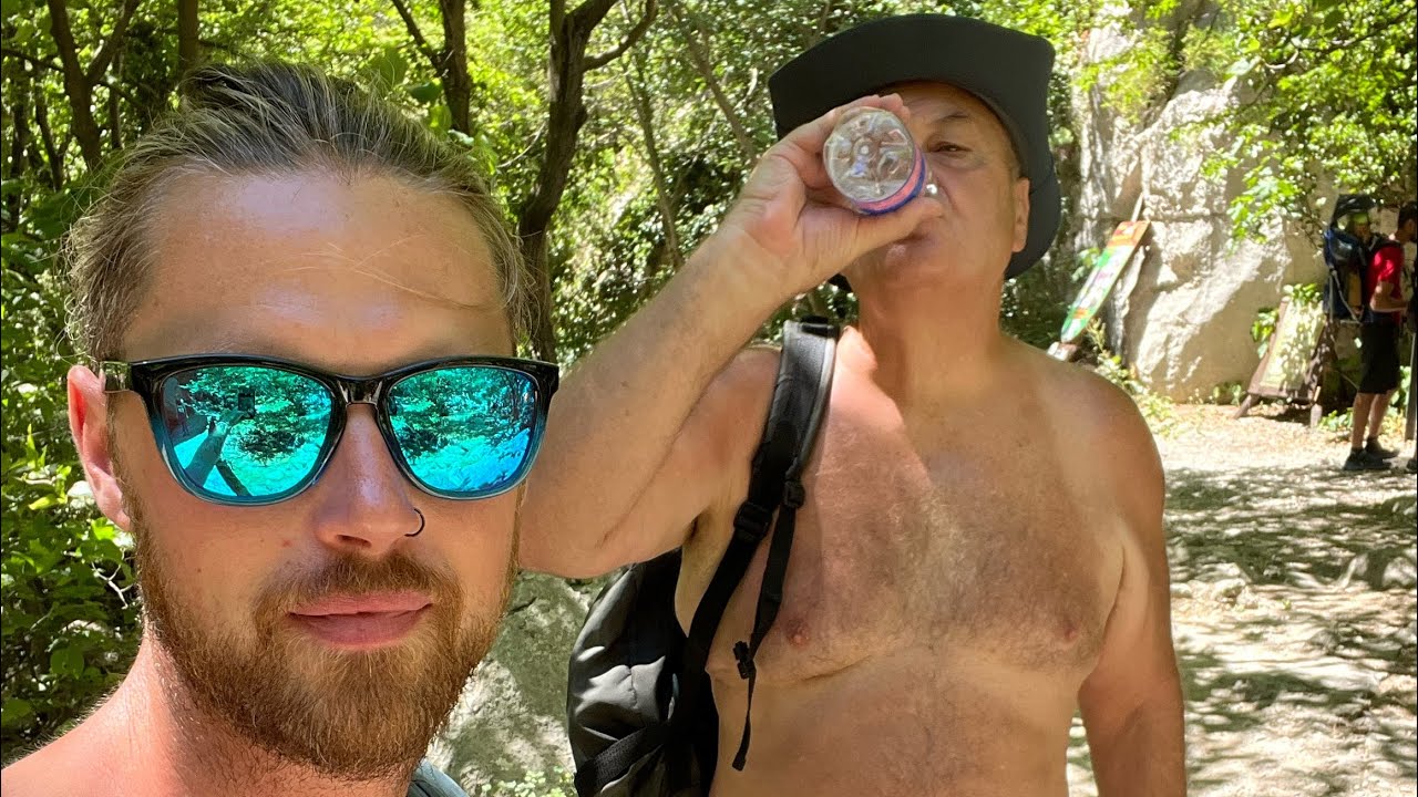 Hiking around Paklenica near Starigrad and swimming in Biograd na Moru.