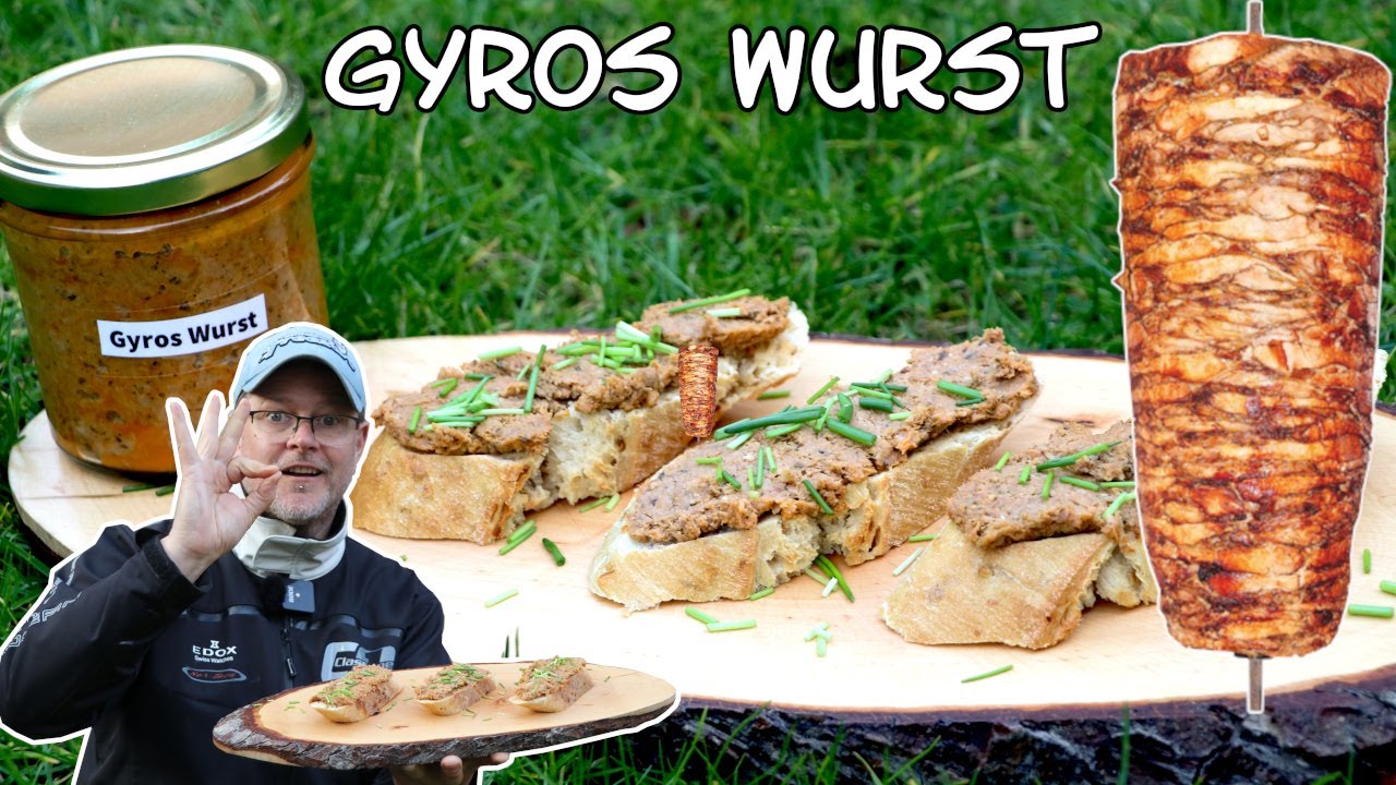 Das ist die Beste Wurst die ich je gegessen habe..  GYROS WURST / Schritt für Schritt Anleitung