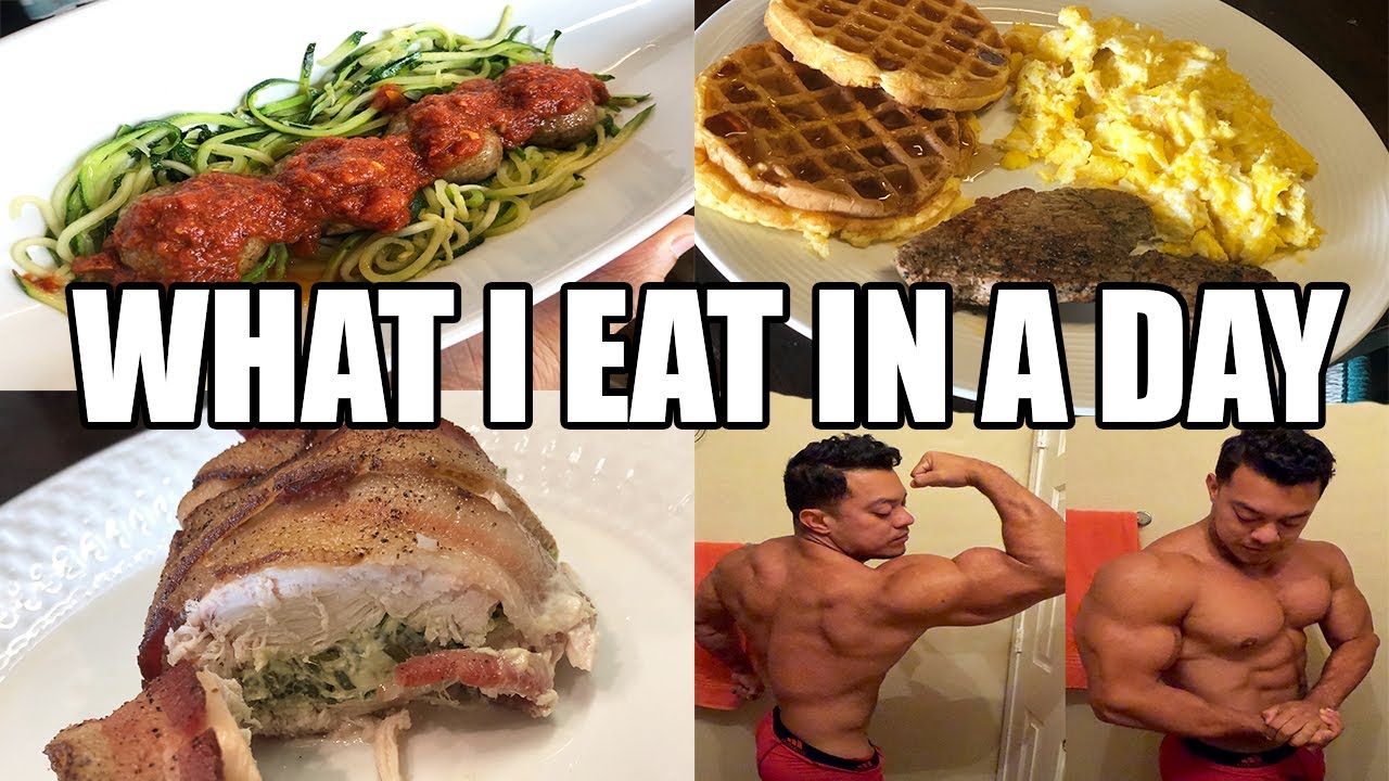 FULL DAY OF EATING TO BUILD MUSCLE