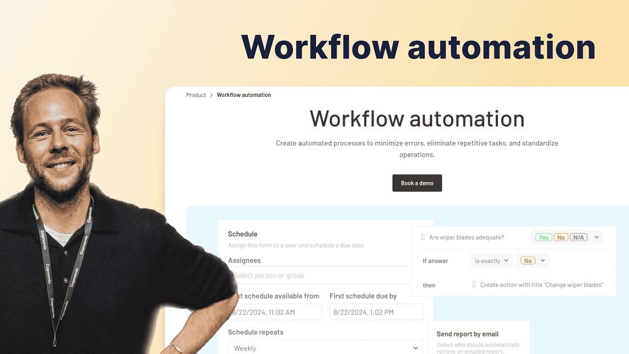 Workflow automation | Lumiform
