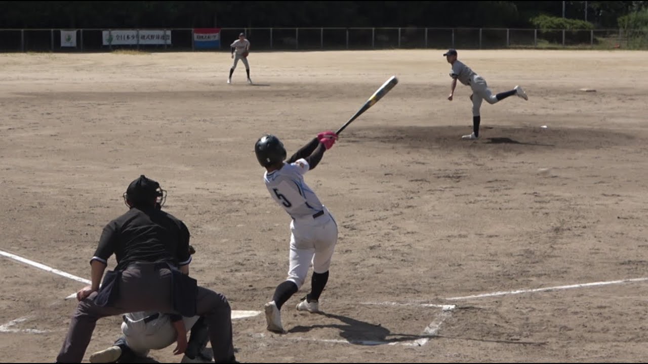 《中学硬式》【ダイジェスト】　ヤングＵＧ広島  対  フレッシュ自由ヶ丘ベースボールクラブ　《第２０回広島市長杯ヤングひろしまピース親善大会》【１回戦】