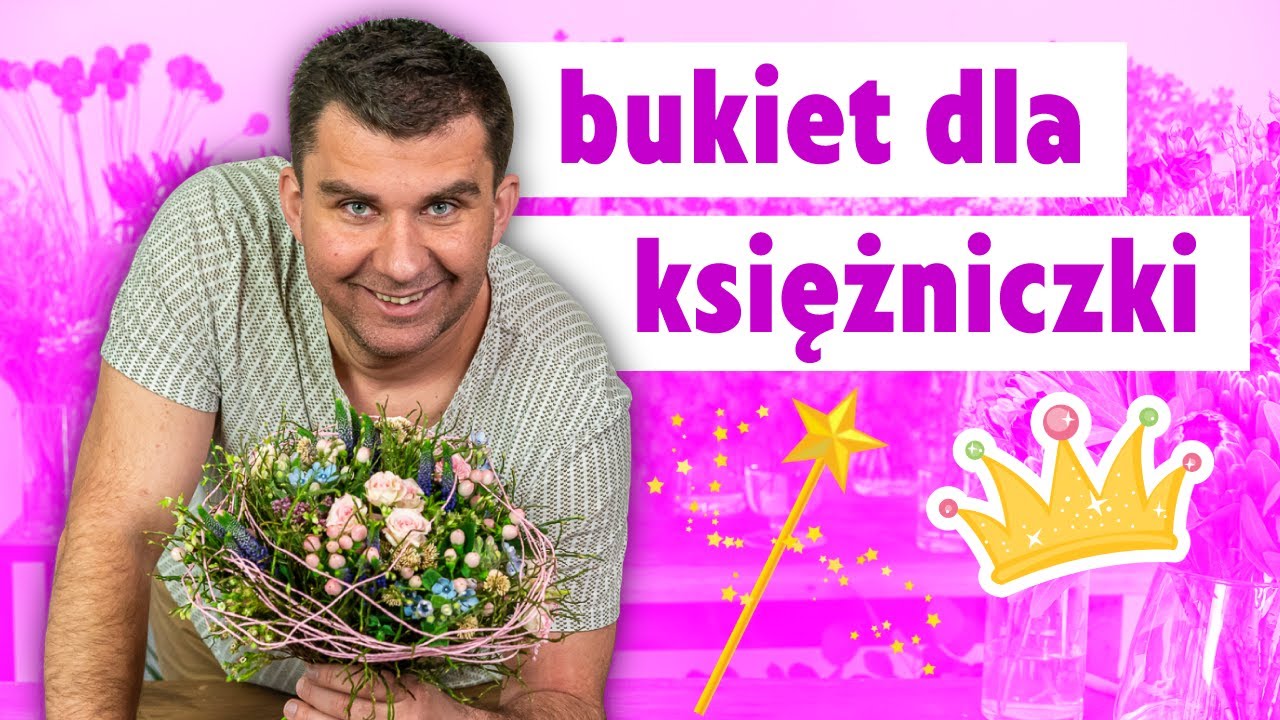Poradnik - Bukiet dla Księżniczki. Jak zrobić mini bukiet dla małej dziewczynki.