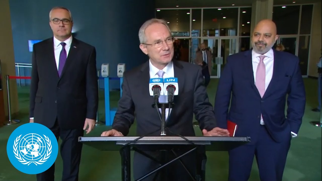 General Assembly President on Security Council reform - General Assembly Stakeout (17 November 2022)