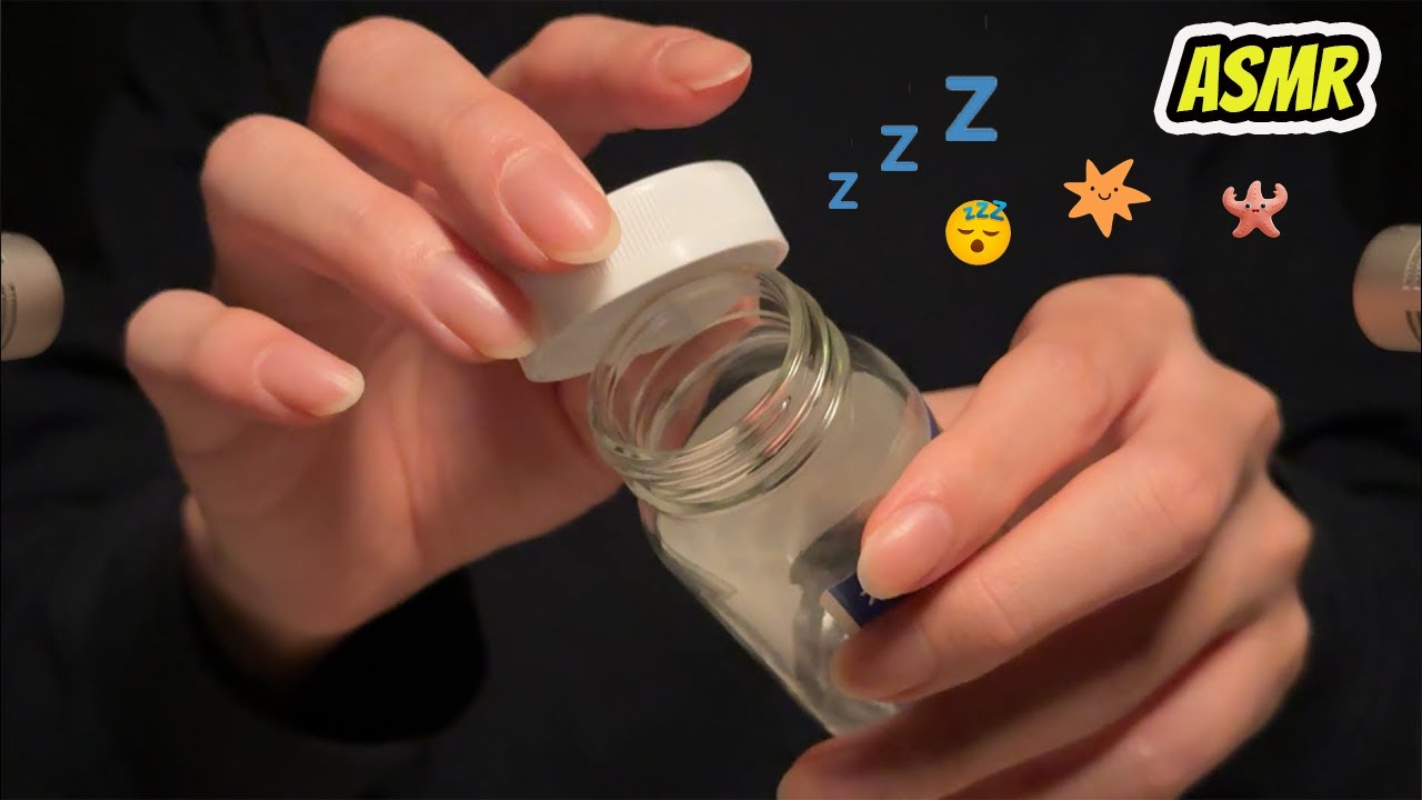 ASMR Âm Thanh Từ Tiếng Nhẹ Nhàng Mở Nắp Chai Dễ Chịu ( No Talking ) !!!