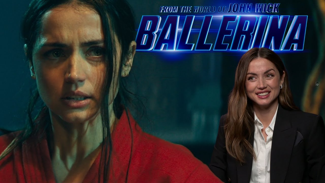 BALLERINA: Ana de Armas Talks Flamethrowers & Fight Scenes