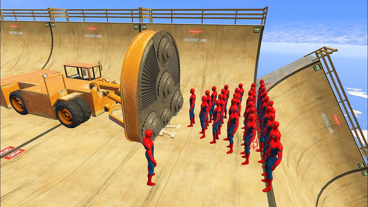 GTA 5 Crazy/Funny Ragdolls SPIDERMAN vol.14 (Euphoria Physics, Funny Moments) Jumps/Fails & Falls