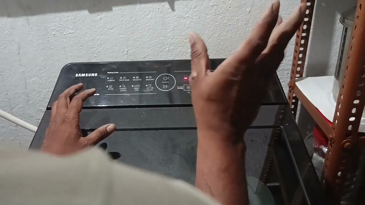 Samsung top load washing machine Full demo