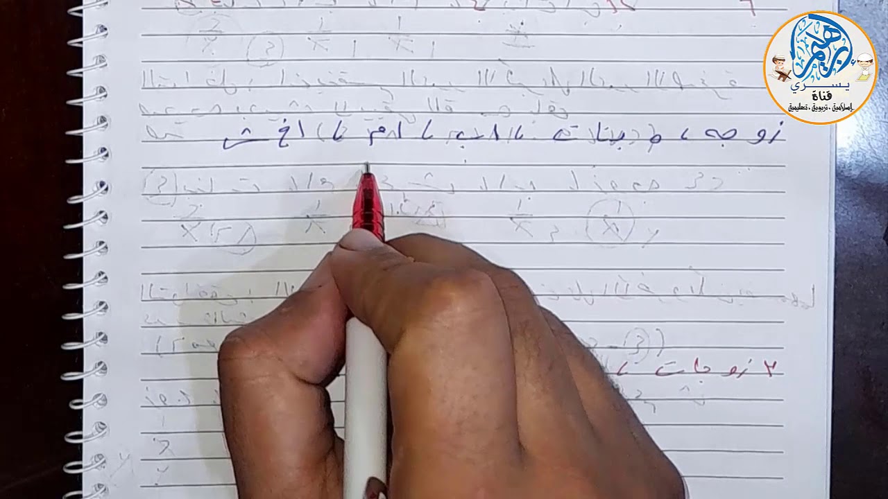 ١٢ - دورة المواريث " تصحيح المسائل " الشيخ ابراهيم يسرى