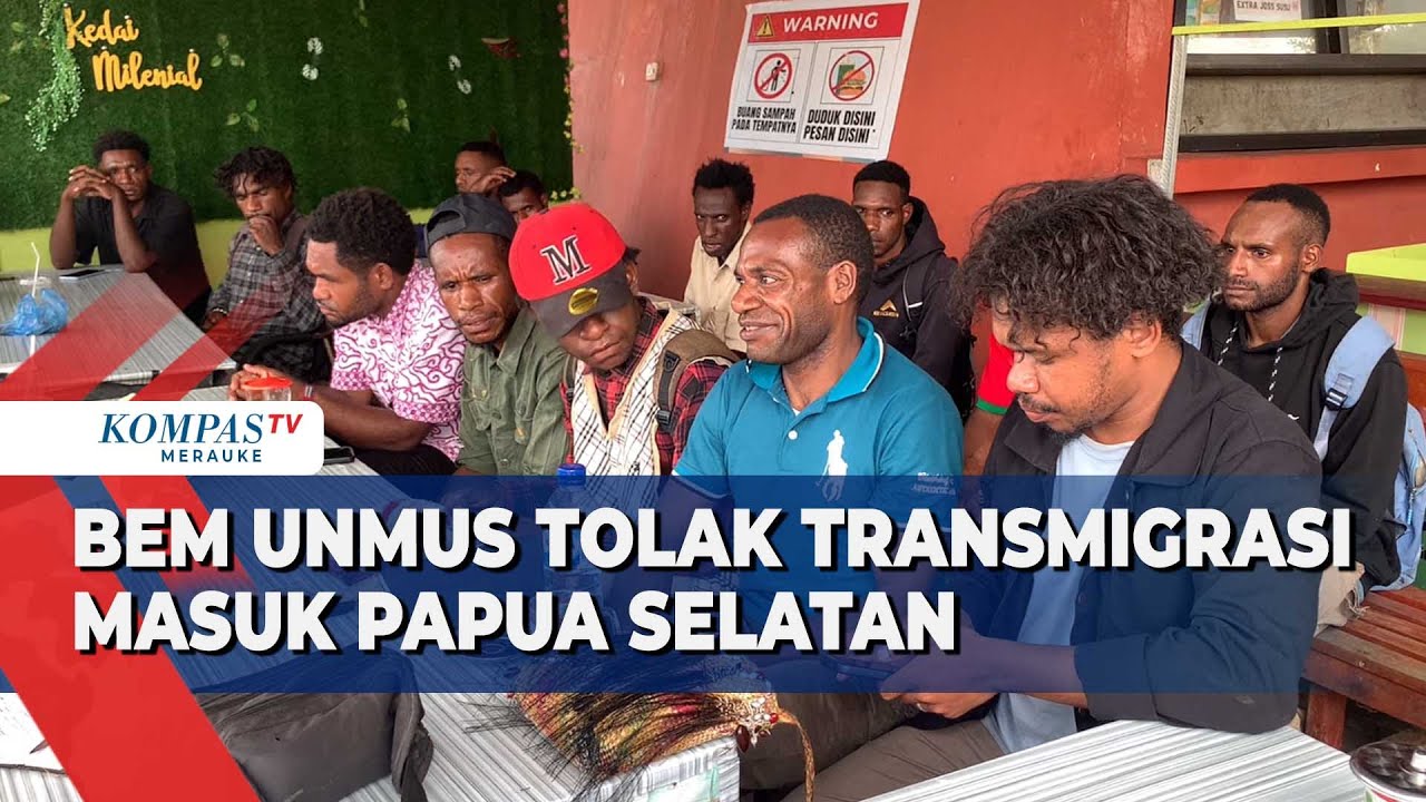 BEM Unmus Tolak Transmigrasi Masuk Papua Selatan