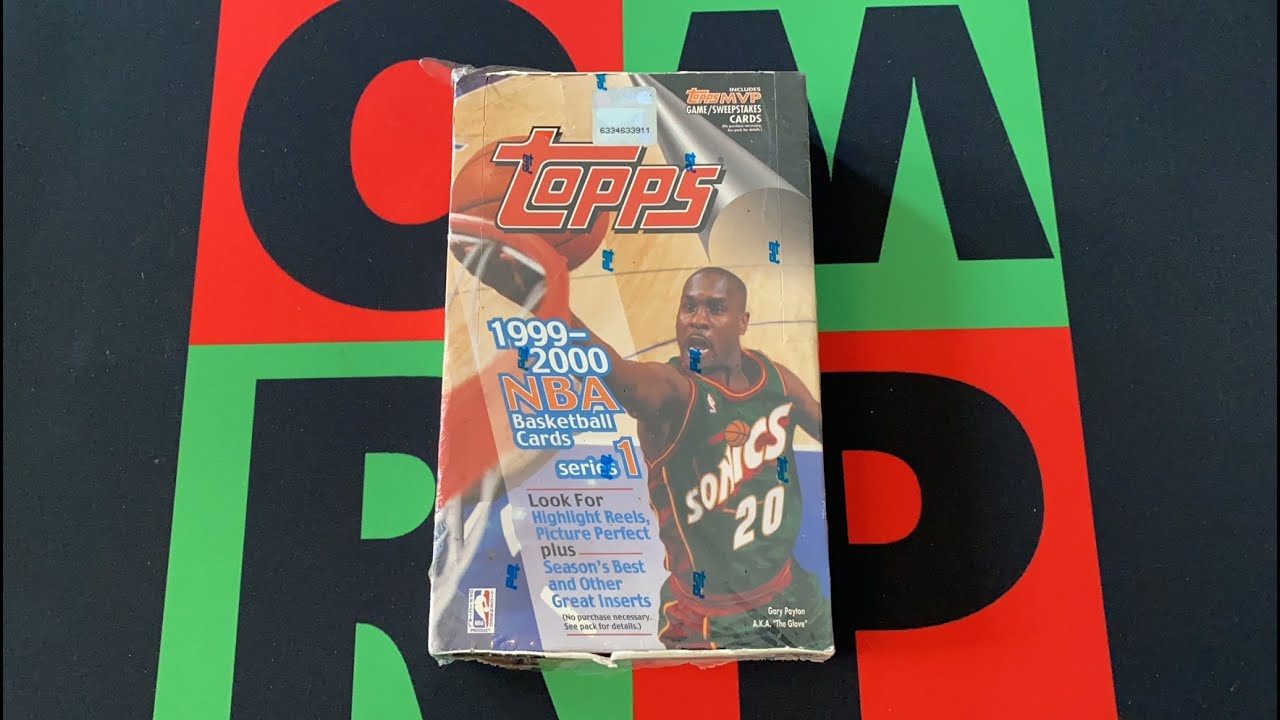 1999-2000 Topps NBA Basketball Series 1 Retail Box Part 1! 🏀