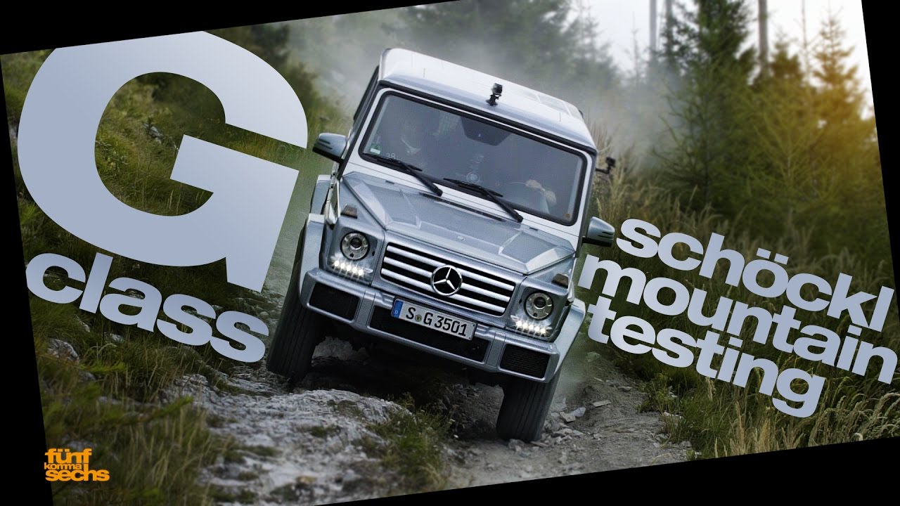 Mercedes G-Class Mountain Testing (English Subtitles)
