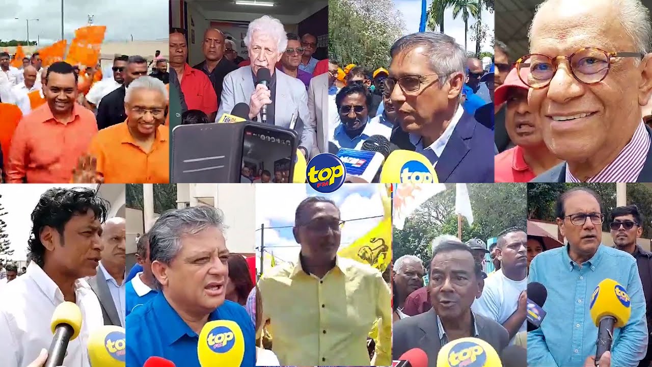 Les leaderspolitiques et leurs colistiers entrent officiellement dans la course aux législatives2024