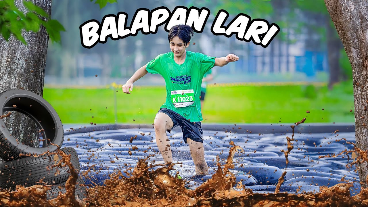 ZIYAN BALAPAN LARI - BANYAK RINTANGAN & LUMPUR