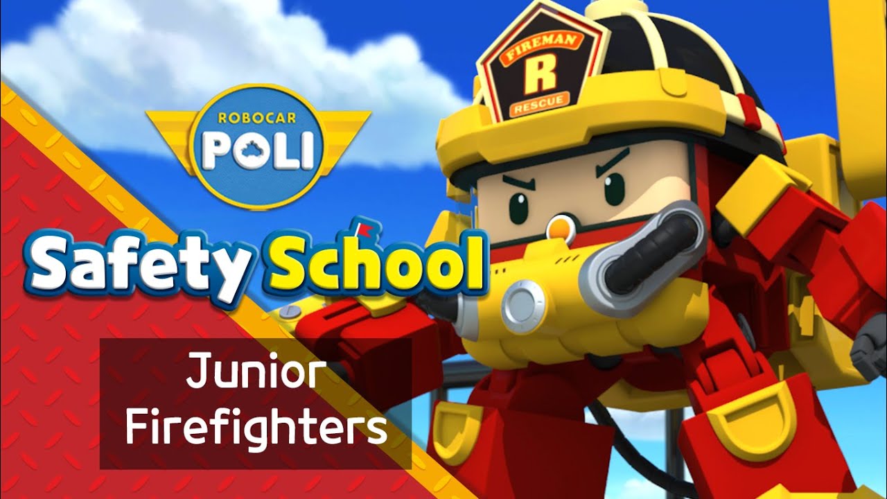 EP26. Junior Firefigher | Fire Safety with Roy | Robocar POLI Safety School