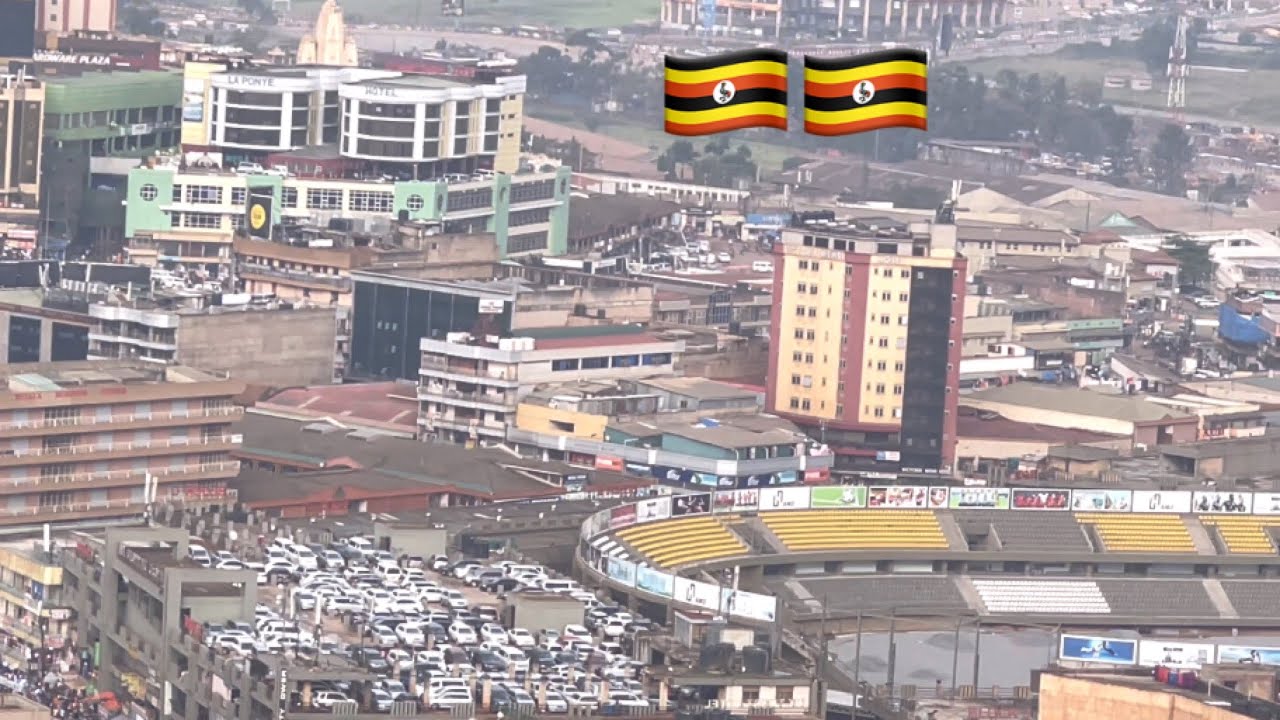 Beautiful  7 Hills Of Kampala City On Top Of Gaddafi  Mosque