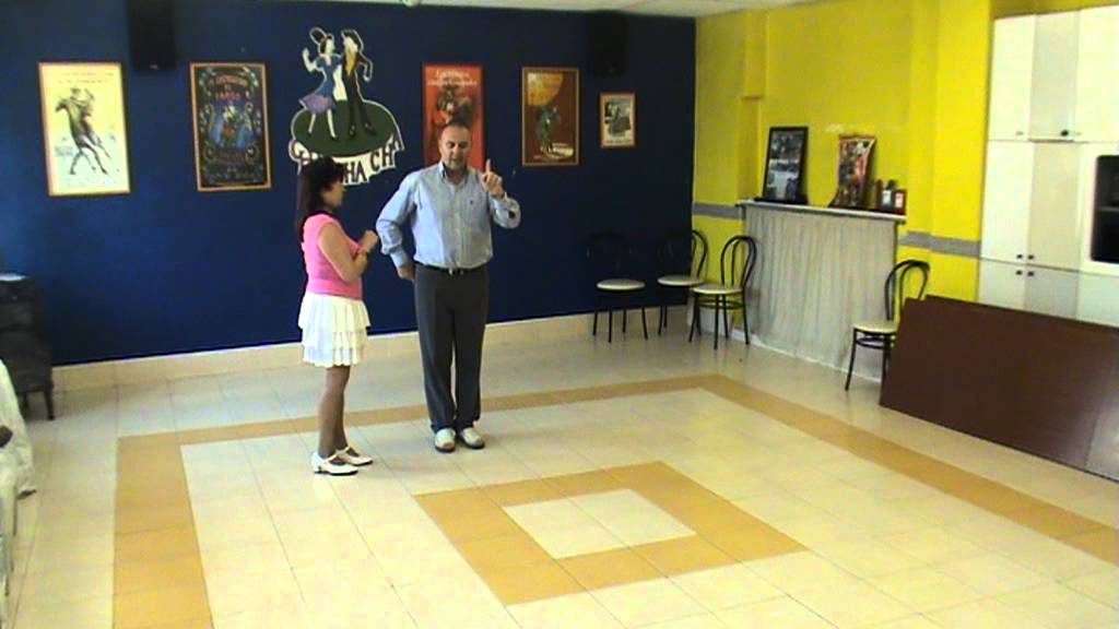 BOLERO - FIGURA 06 -(CAMINADA) RITMOS LATINOS. BAILE DE SALÓN