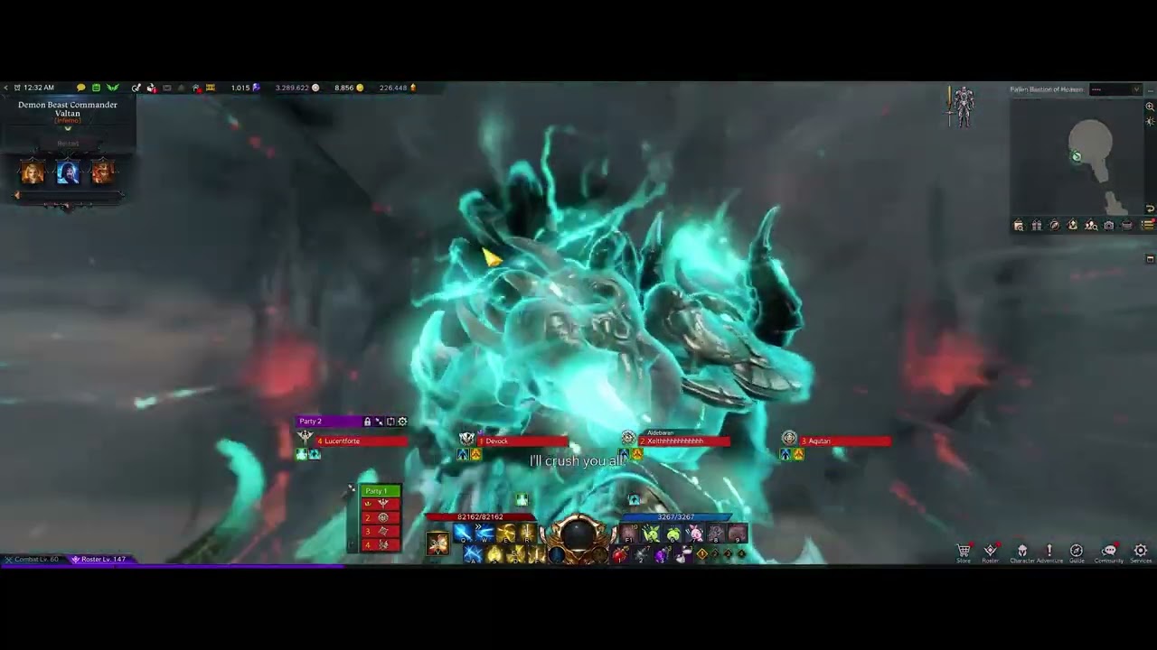 Lost Ark Inferno/Hell Valtan G2 Run Deathless (Paladin POV)