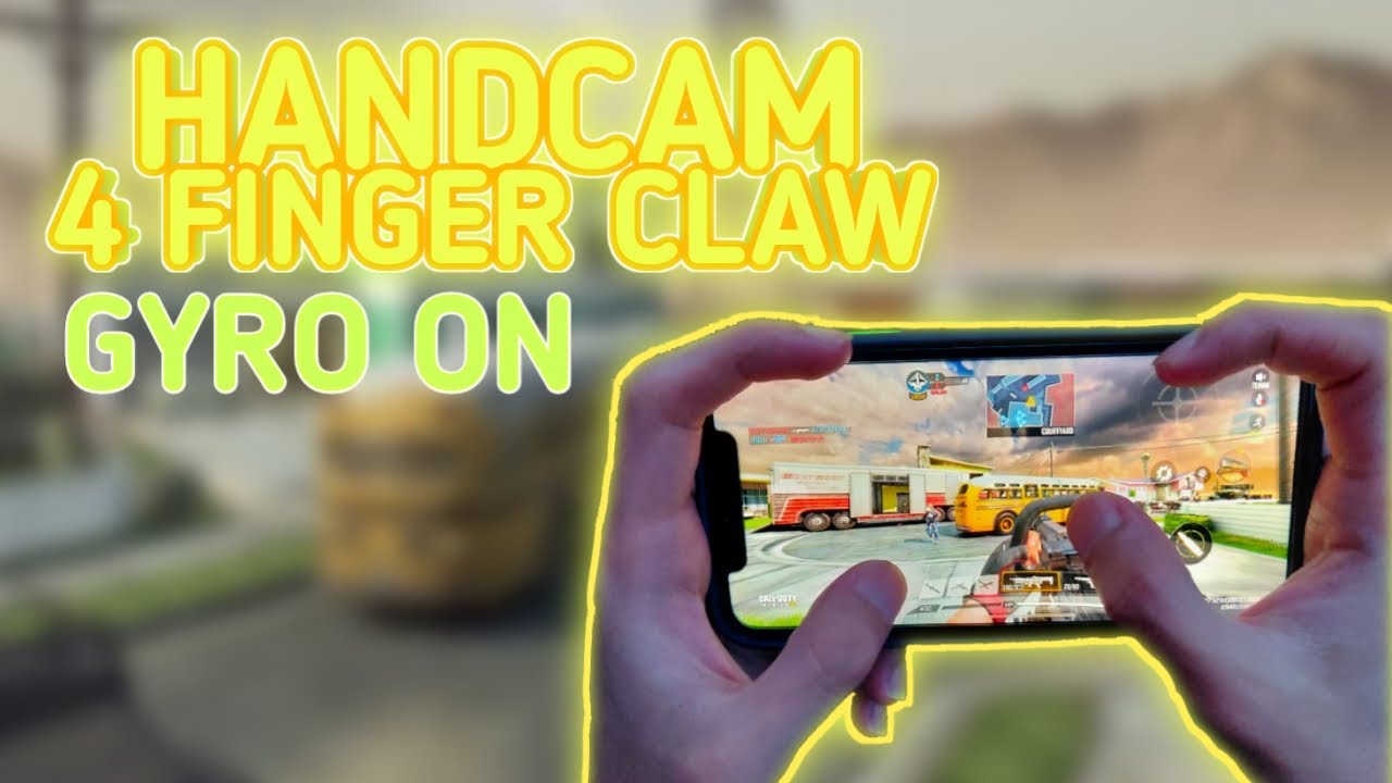 HANDCAM & Gameplay 4 Finger Claw | CODM INDONESIA