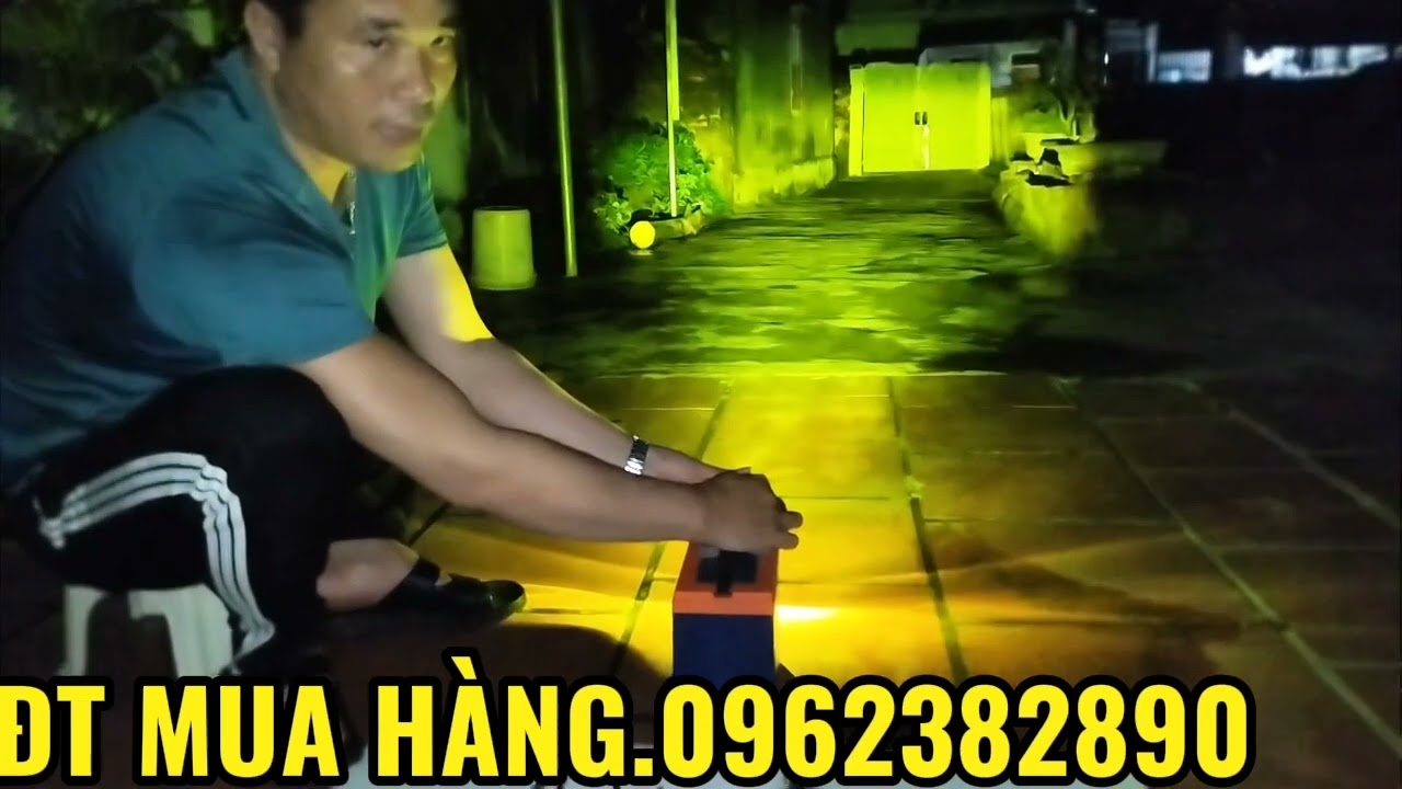 TEST CÁC MẪU ĐÈN PHA ĐÈN TRỢ SÁNG LẮP XE MÁY ÔTÔ CÔNG XUẤT LỚN 