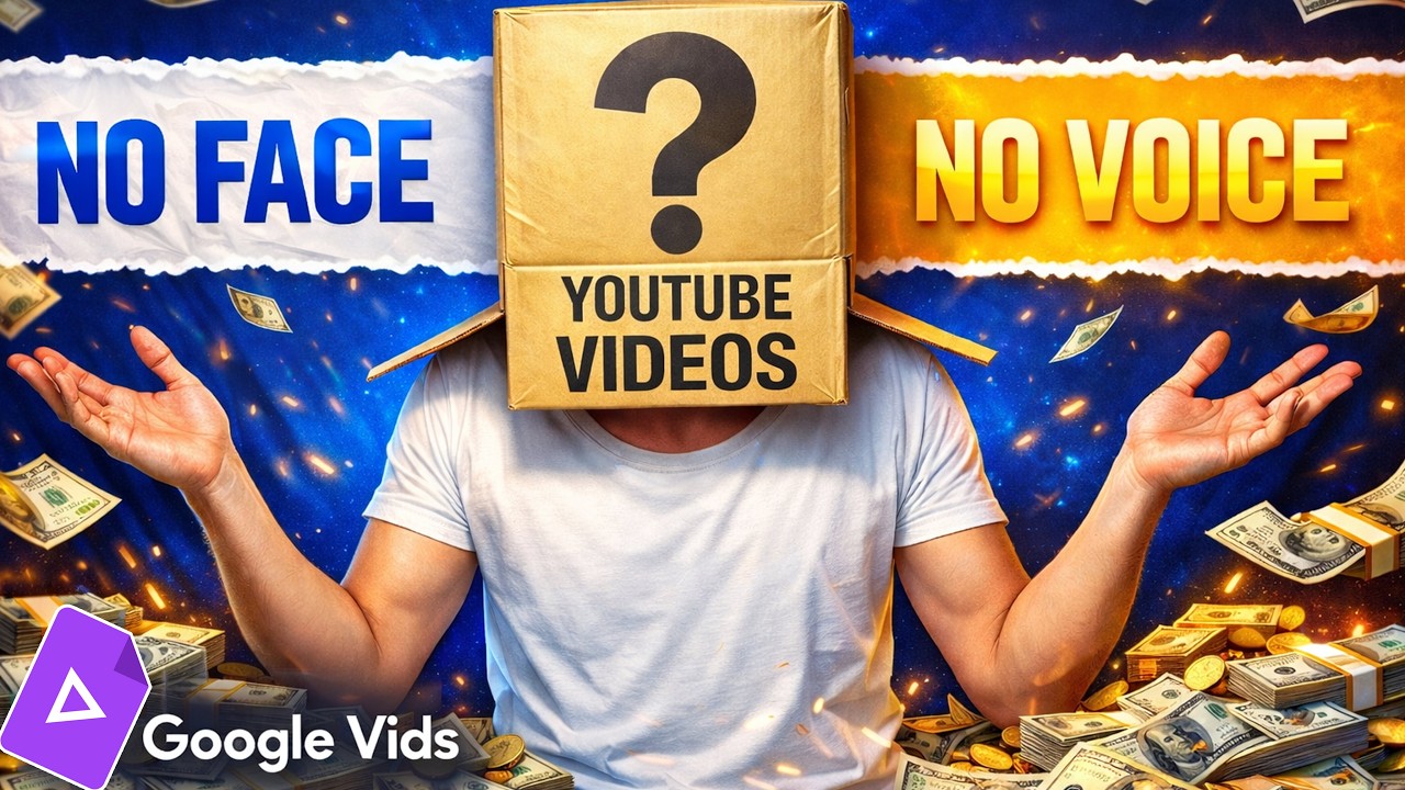 🔴 How I Make FACELESS YouTube Videos in 12 MINUTES Using Google Vids | How to Create Faceless Videos