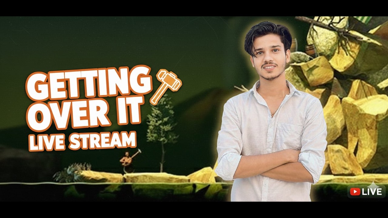 MOST FRUSTRATING GAME EVER - GETTING OVER IT #gaming #livestreaming