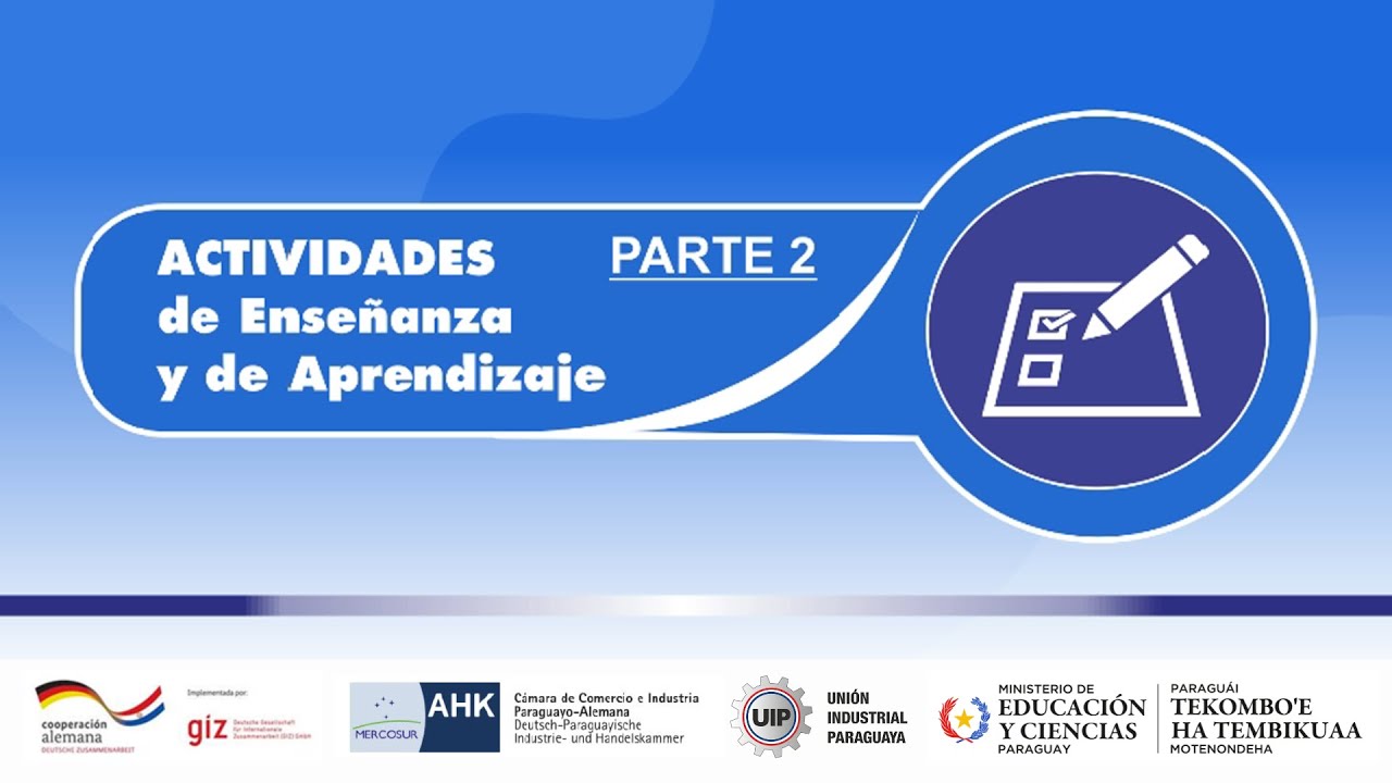 Tema 7. Actividades de Ense&ntilde;anza y Aprendizaje