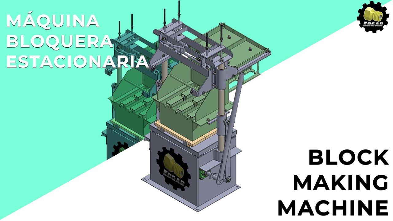 Como Armar Una Máquina Bloquera Estacionaria / How to Assemble a Block Making Machine