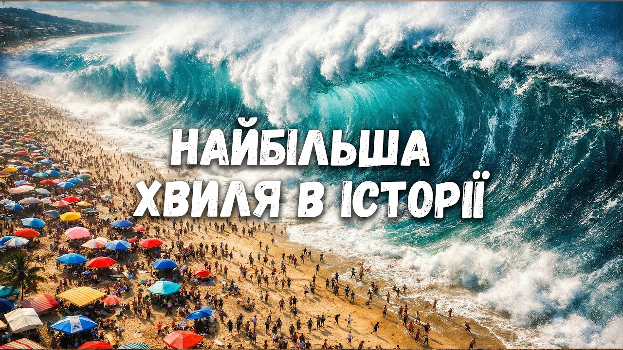 НАЙБІЛЬША ХВИЛЯ В ІСТОРІЇ. Все про цунамі. @cecikavo