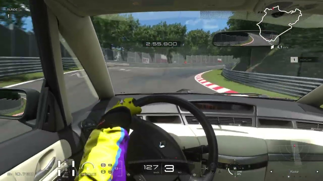 Lap with a fully tuned Renault Avantime