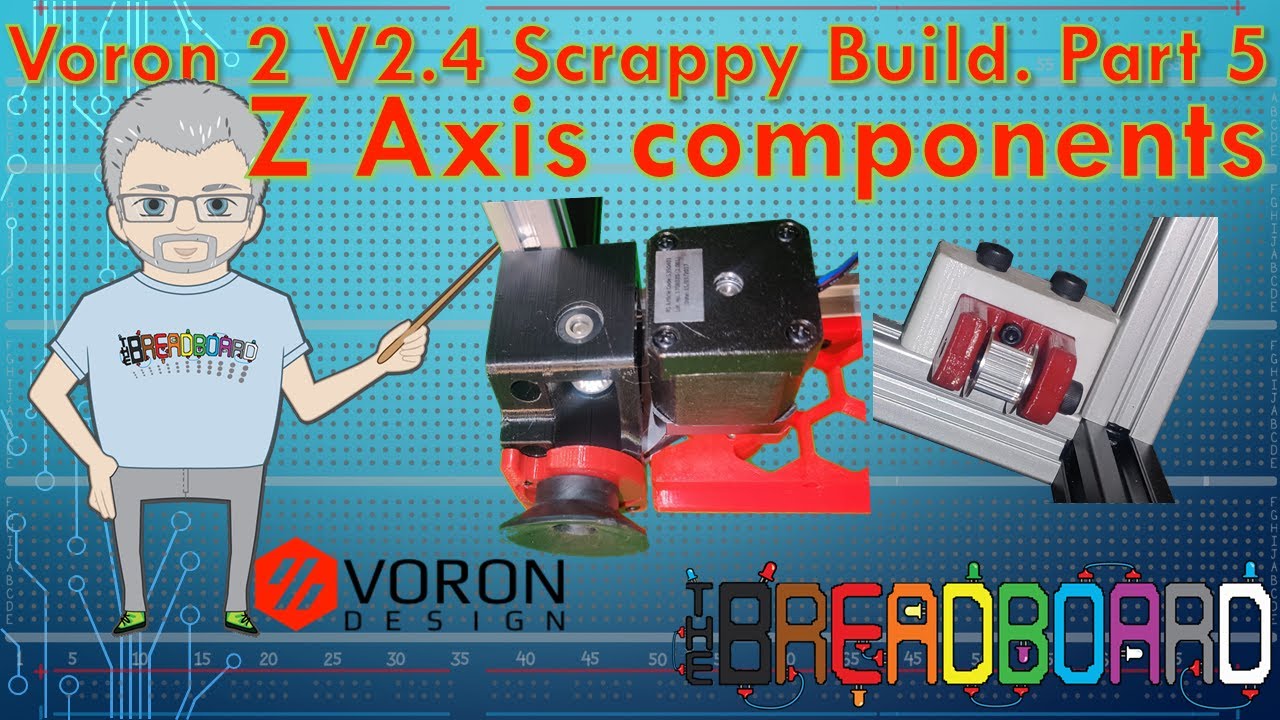 Project Scrappy #5 Voron 2  2.4  R2. Z Drive components