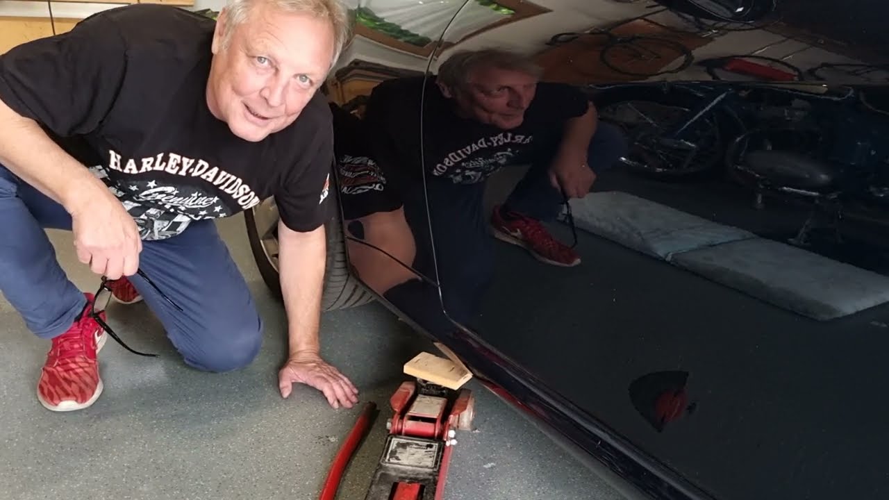 Radlagerspiel einstellen beim Mercedes SLK, R 171