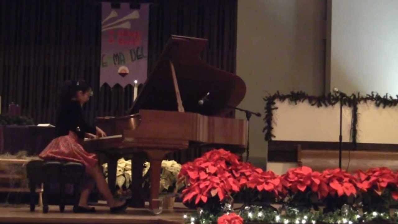 Nadia Azzi (12) plays Dennis Alexander Winter Rhapsody