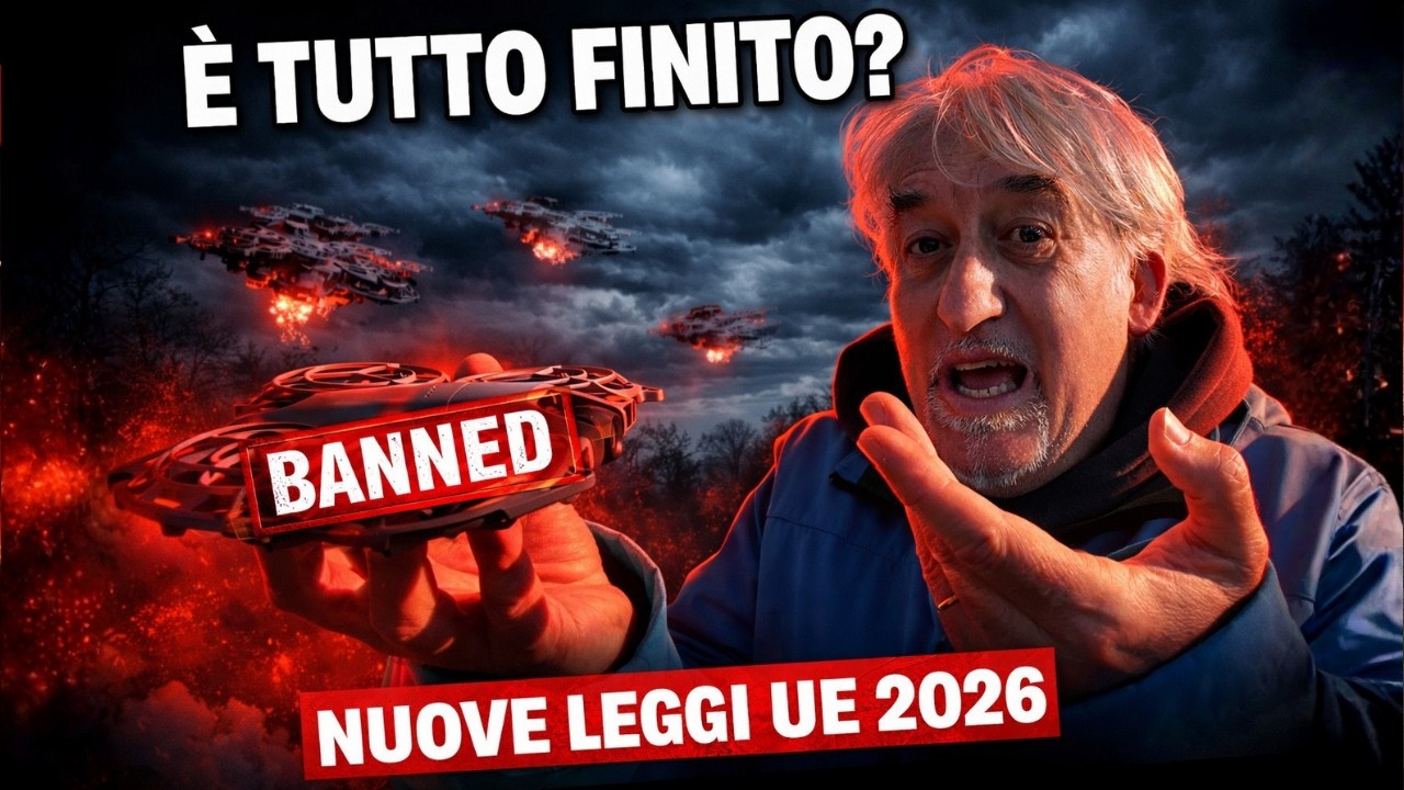 Stanno DAVVERO vietando i droni in Europa? La verità che nessuno dice