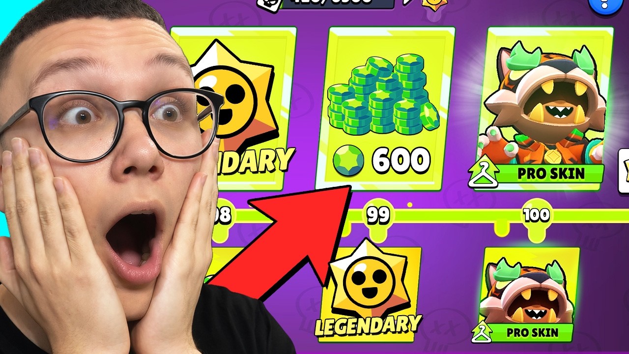 OTVARAM CIJELI PRO PASS OD JEDNOM | Brawl Stars