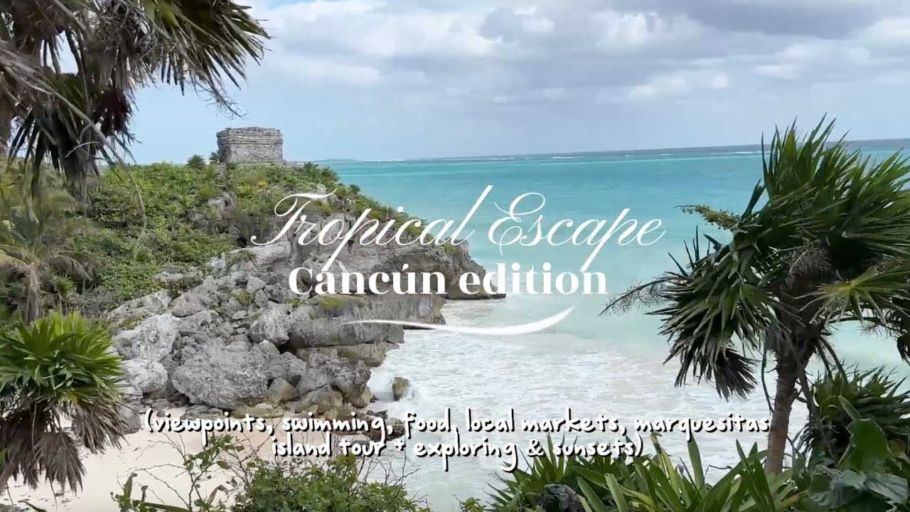 Yucat&aacute;n & Quintana Roo Vlog 🌴 | Cenotes, Holbox Island, Tulum Ruins & Swimming with Turtles