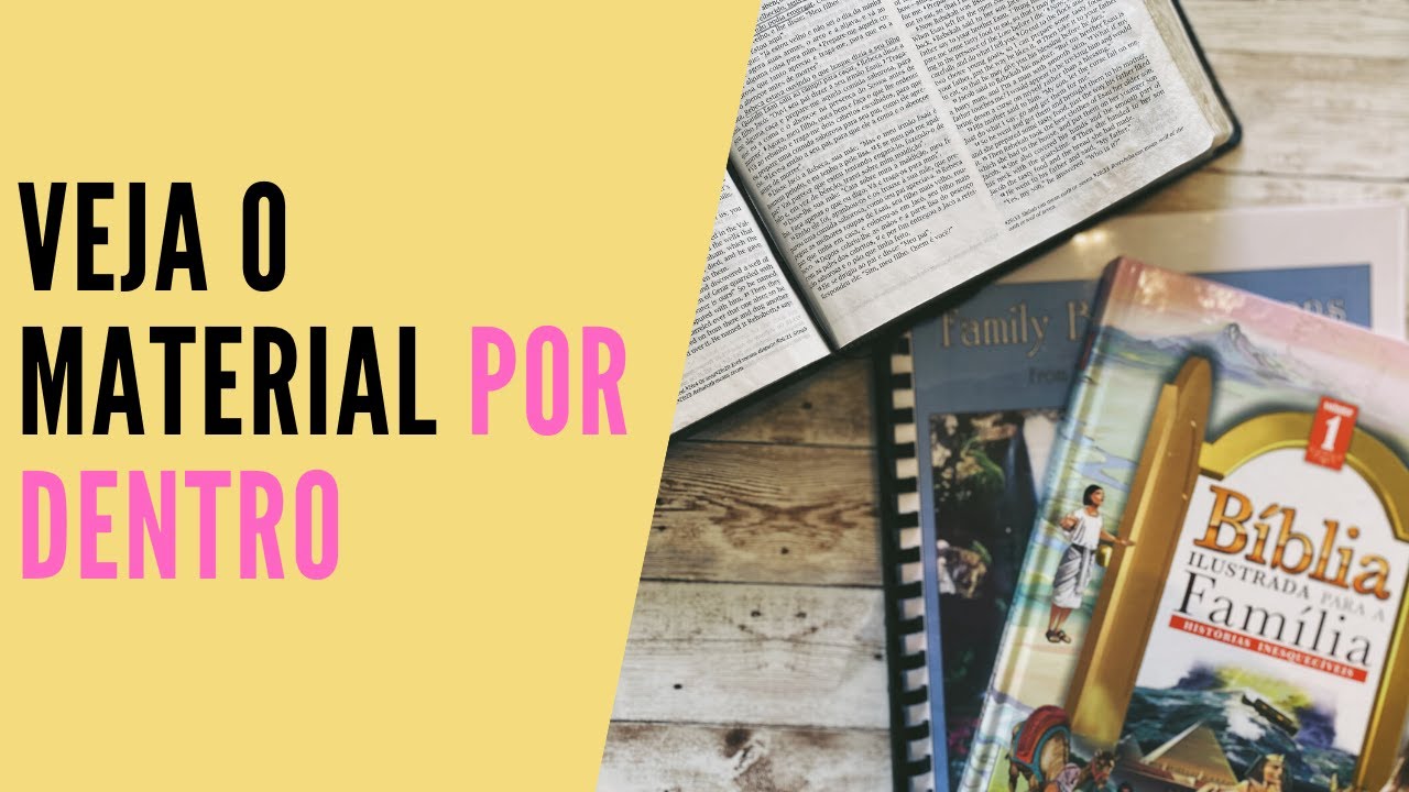 HOMESCHOOLING E CULTO, QUAL MATERIAL EU USO | TAMIRES HEREDIA