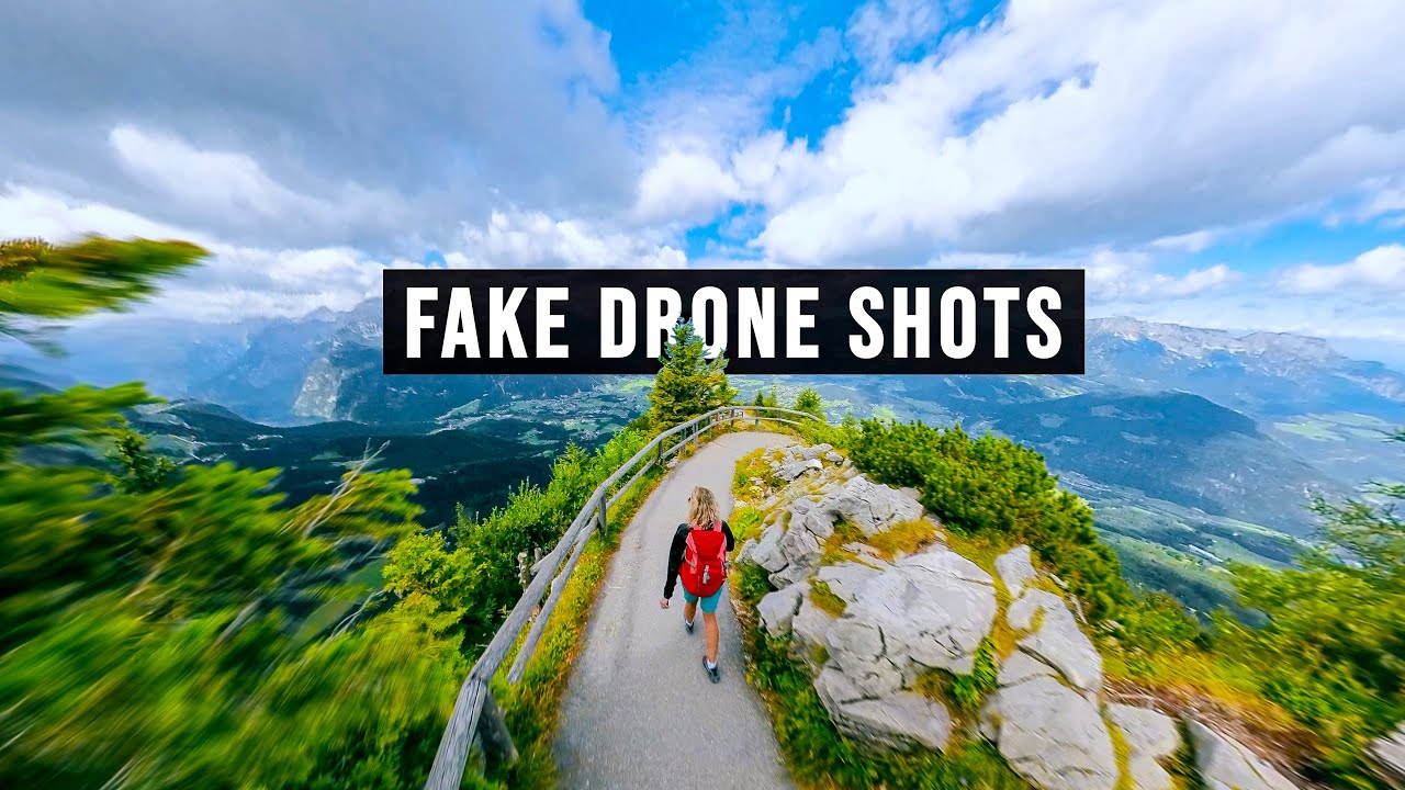 9 stunning Insta360 X5 Fake Drone Shots