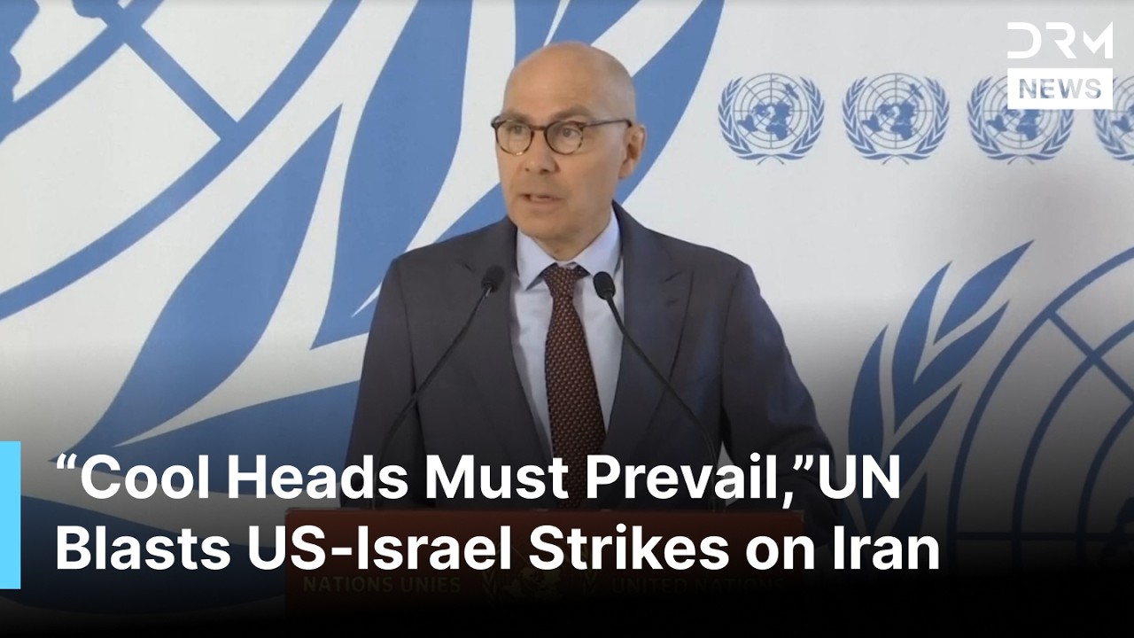 “Cool Heads Must Prevail” — UN Chief Volker Turk Slams US‑Israel Bombings on Iran | AH1B