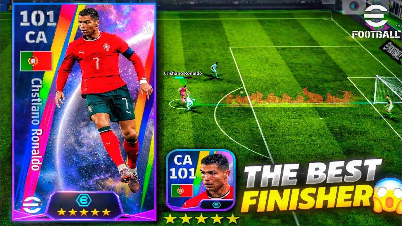 🚨 O NOVO CR7 101 BUGOU O JOGO? A PARTIDA MAIS BIZARRA DO EFOOTBALL 2026 MOBILE! 🔥